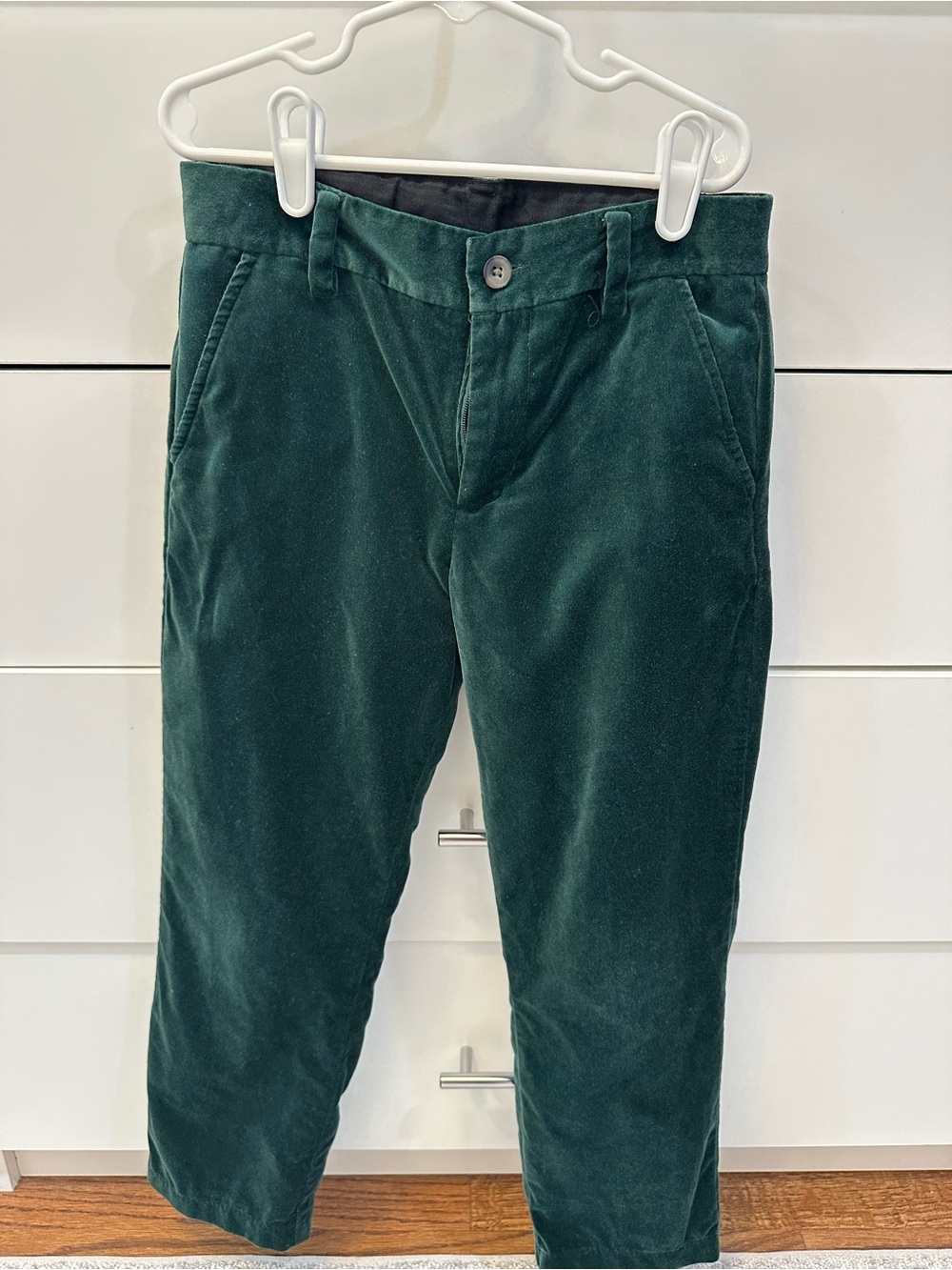 Janie and Jack Boys Velvet Pants Size 7